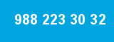 988 223 30 32 988 223 30 32